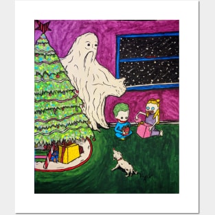 Christmas Ghost Posters and Art